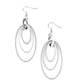 Shimmer Surge - Silver - Paparazzi Earring Image