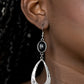 Badlands Baby - Black - Paparazzi Earring Image