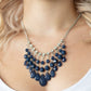 Social Network - Blue - Paparazzi Necklace Image