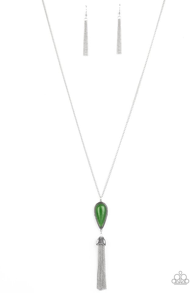 Zen Generation - Green - Paparazzi Necklace Image