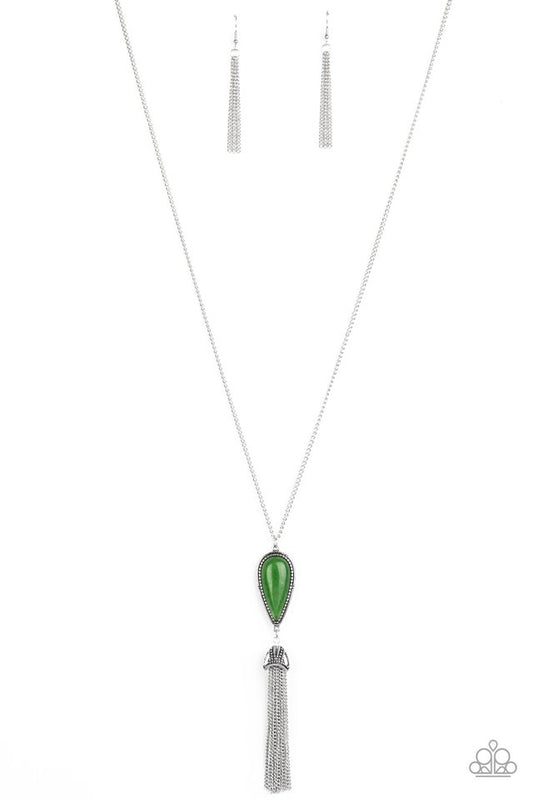 Zen Generation - Green - Paparazzi Necklace Image