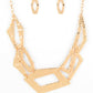 Paparazzi Necklace ~ Break The Mold - Gold