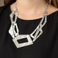 Break The Mold - Silver - Paparazzi Necklace Image