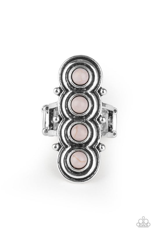 Terra Trinket - Silver - Paparazzi Ring Image