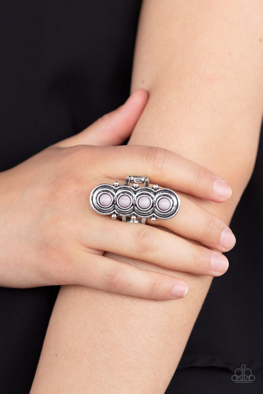 Terra Trinket - Silver - Paparazzi Ring Image