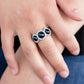 All Bets Are Off - Blue - Paparazzi Ring Image