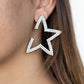 Star Player - Black - Paparazzi Earring Image
