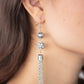 High Roller Radiance - Silver - Paparazzi Earring Image