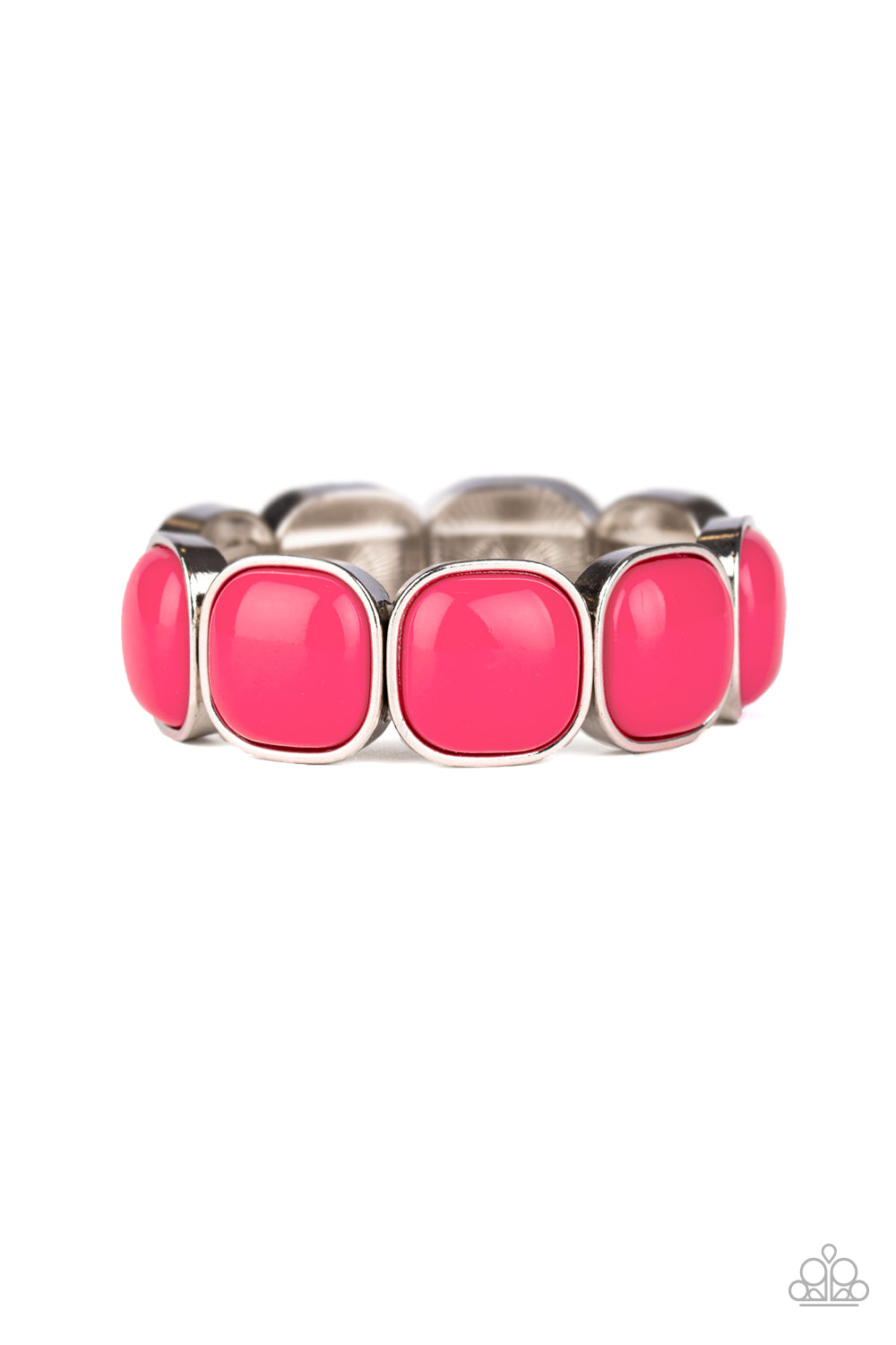 Pulsera Paparazzi ~ Volumen vivaz - Rosa