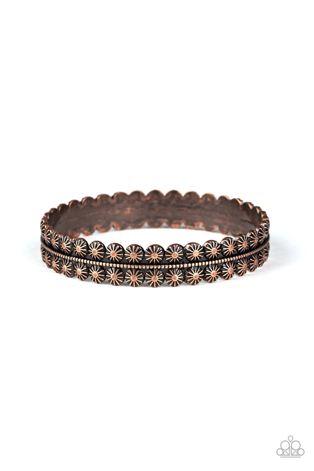 Paparazzi Bracelet ~ Rustic Relic - Copper