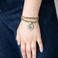 Think With Your Heart - Brass - Paparazzi Bracelet Image