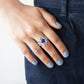 Decadently Dreamy - Blue - Paparazzi Ring Image