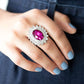 Secret Garden Glow - Pink - Paparazzi Ring Image