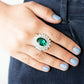 Secret Garden Glow - Green - Paparazzi Ring Image