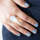 Opal Mist - Rose Gold - Paparazzi Ring Image