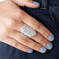Make Your Mark - Silver - Paparazzi Ring Image