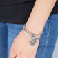 Paparazzi Bracelet ~ Think With Your Heart - Silver