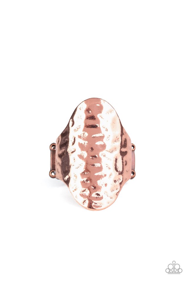 Revamped Ripple - Copper - Paparazzi Ring Image