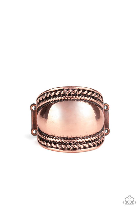 Bucking Trends - Copper - Paparazzi Ring Image