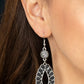 Stone Orchard - Black - Paparazzi Earrings Image