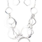 Collar Paparazzi Oct LOP ~ Salvage Yard - Plata