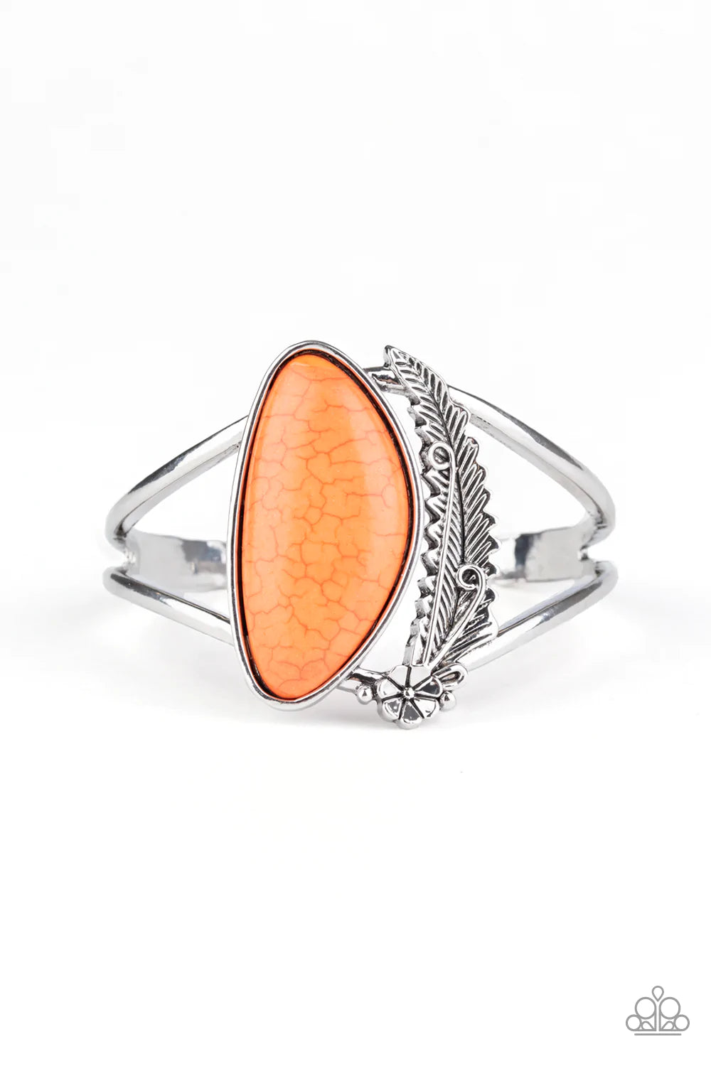 Pulsera Paparazzi ~ Out In The Wild - Naranja