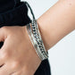 A Piece of The Action - Silver - Paparazzi Bracelet Image