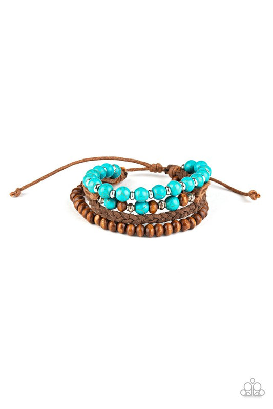 Renewable Energy - Blue - Paparazzi Bracelet Image