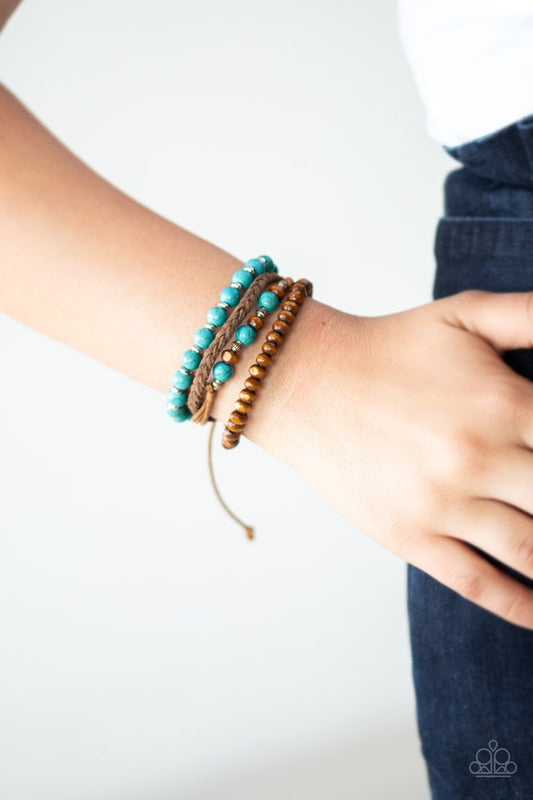 Renewable Energy - Blue - Paparazzi Bracelet Image