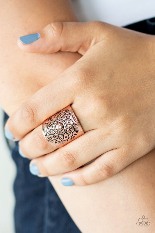 Dig It - Copper - Paparazzi Ring Image