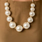 Paparazzi Necklace ~ Pearly Prosperity -Fashion Fix Oct2020 - Gold