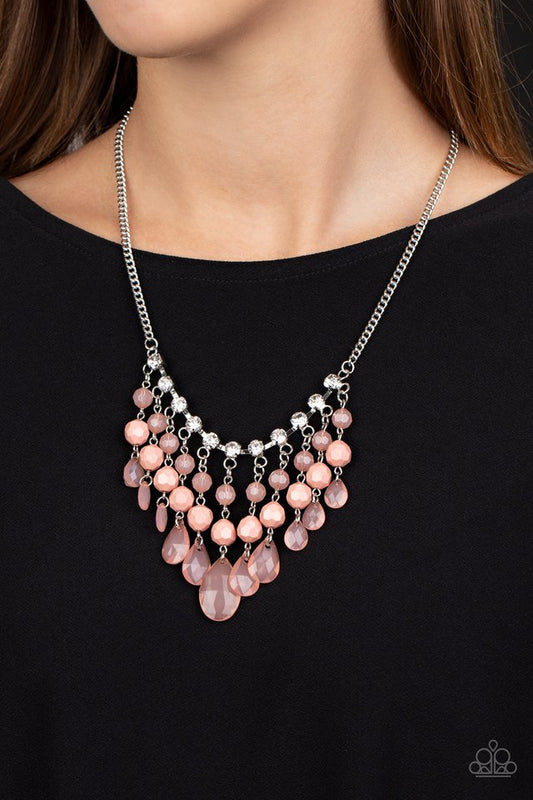 Social Network - Pink - Paparazzi Necklace Image