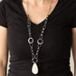 Recycled Refinement - White - Paparazzi Necklace Image