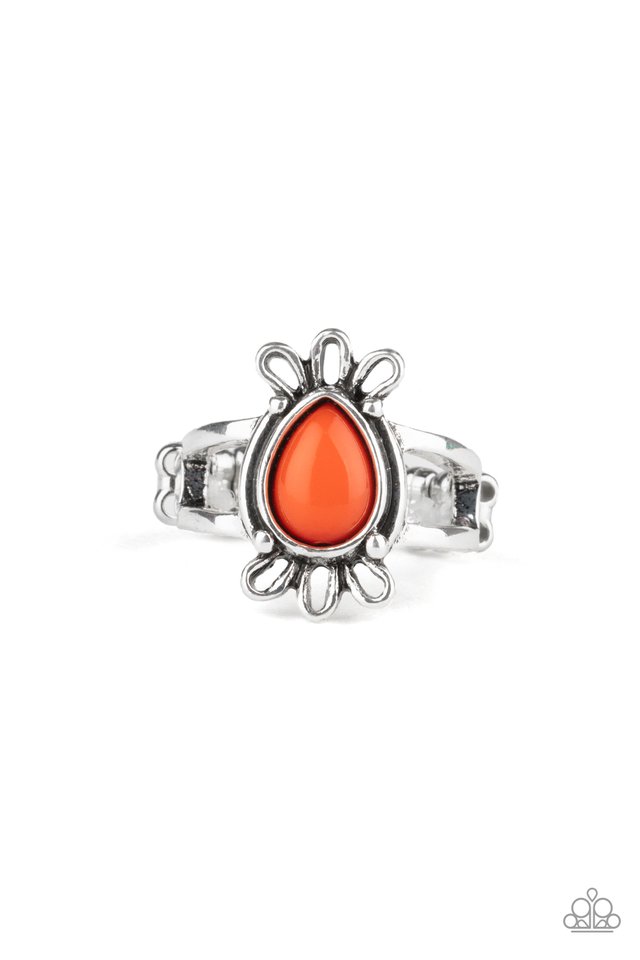 Tranquil Tide - Orange - Paparazzi Ring Image