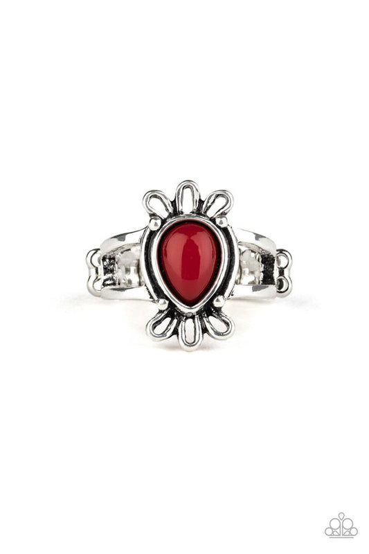 Tranquil Tide - Red - Paparazzi Ring Image