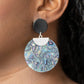 Really Retro-politan - Silver - Paparazzi Earring Image