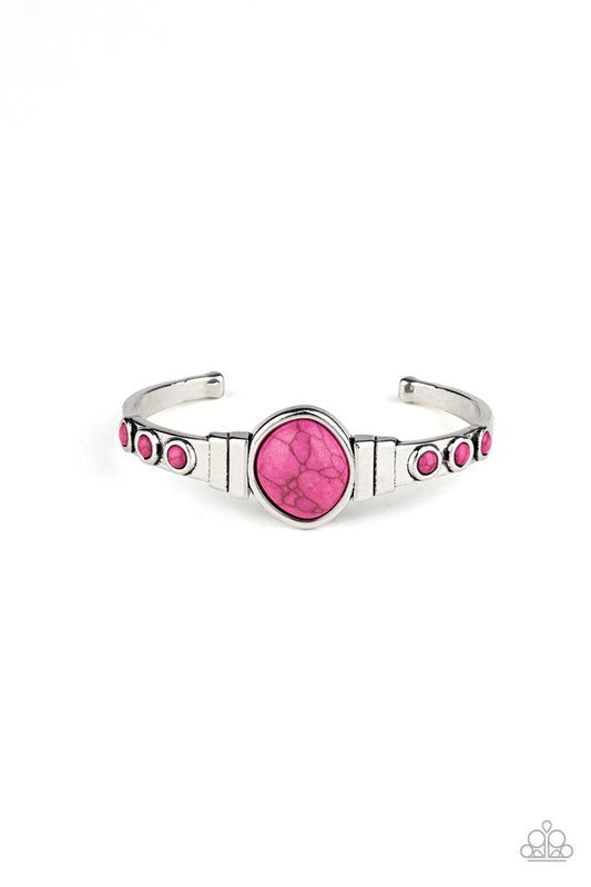 Spirit Guide - Pink - Paparazzi Bracelet Image