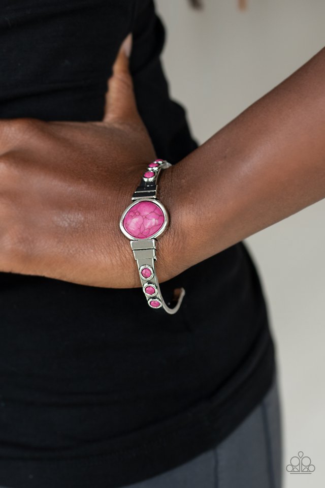 Spirit Guide - Pink - Paparazzi Bracelet Image