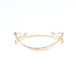 Bending Over Backwards - Rose Gold - Paparazzi Bracelet Image