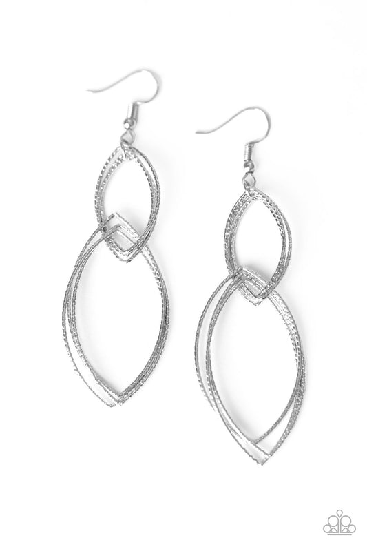 Paparazzi Earring ~ Endless Echo - Silver