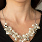 Battle of the Bombshells - White - Paparazzi Necklace Image