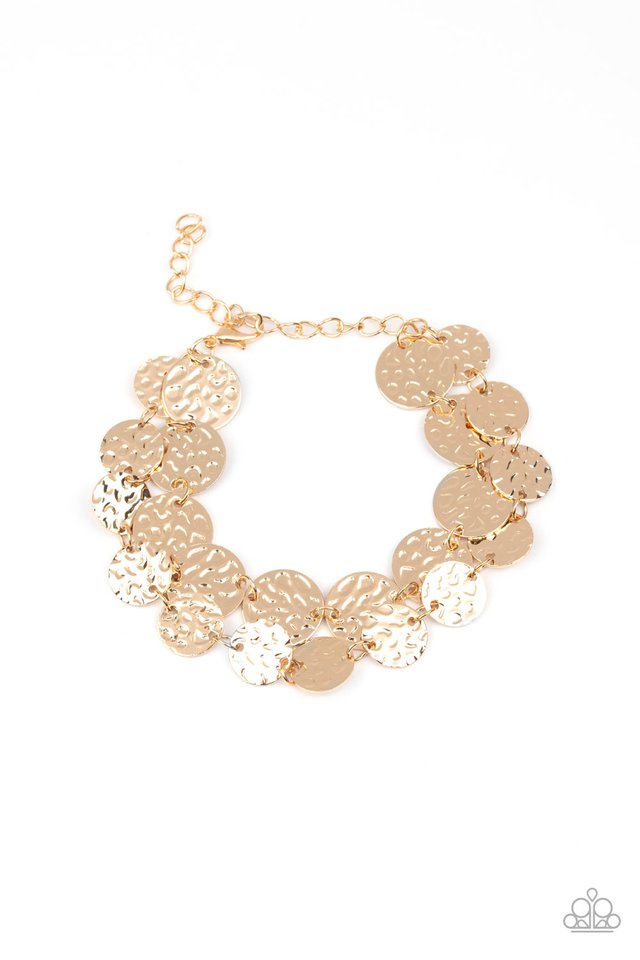 Rooted To The SPOTLIGHT - Gold - Paparazzi Bracelet Image