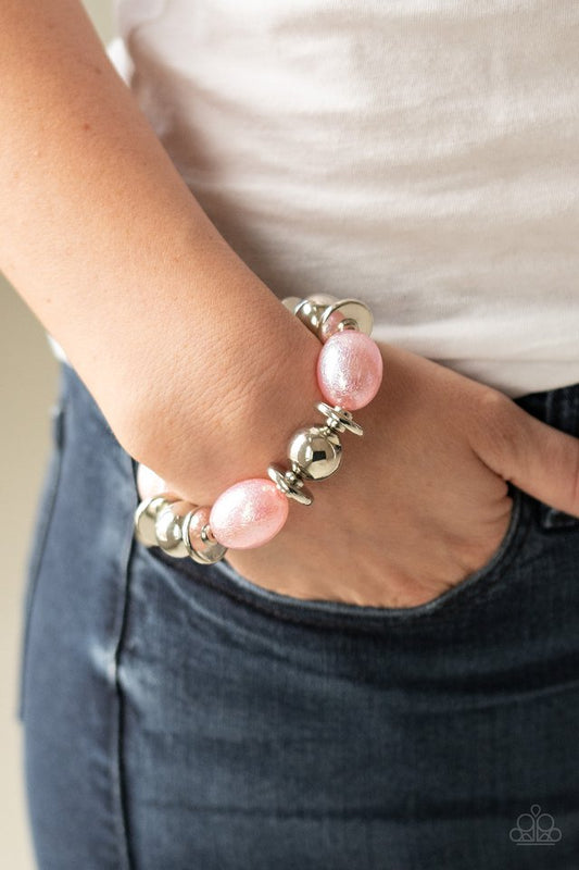 Big League Luster - Pink - Paparazzi Bracelet Image