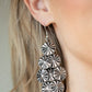Star Spangled Shine - Silver - Paparazzi Earring Image