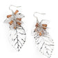 Instant Re-LEAF - Brown - Paparazzi Earring Image