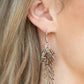 Instant Re-LEAF - Brown - Paparazzi Earring Image
