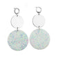 Beach Day Glow - Blue - Paparazzi Earring Image