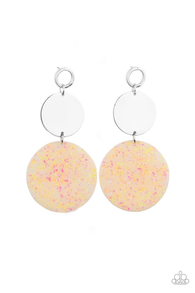 Beach Day Glow - Multi - Paparazzi Earring Image