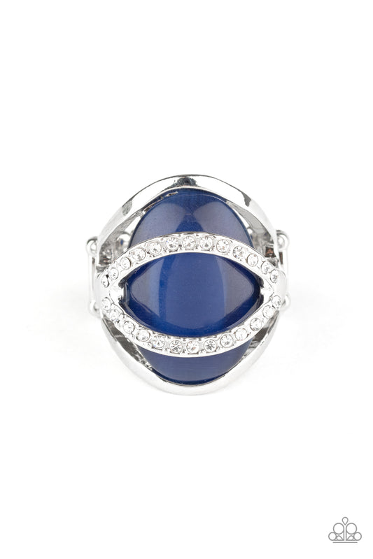 Anillo Paparazzi Nov LOP ~ Encantamiento infinito - Azul