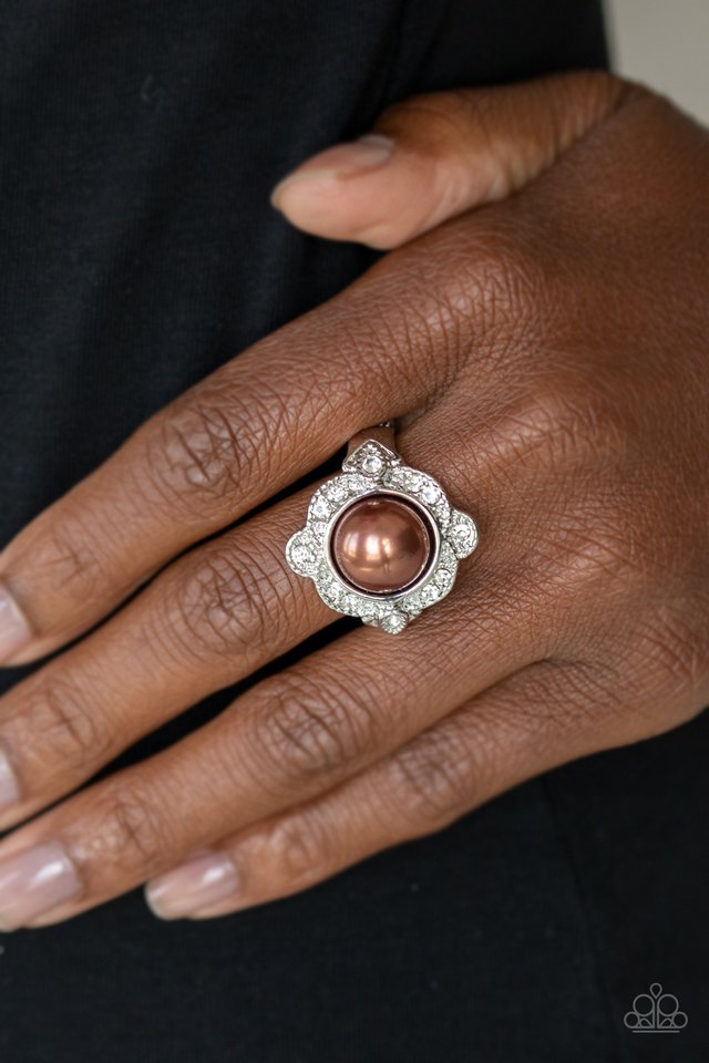 Ornamental Opulence - Brown - Paparazzi Ring Image